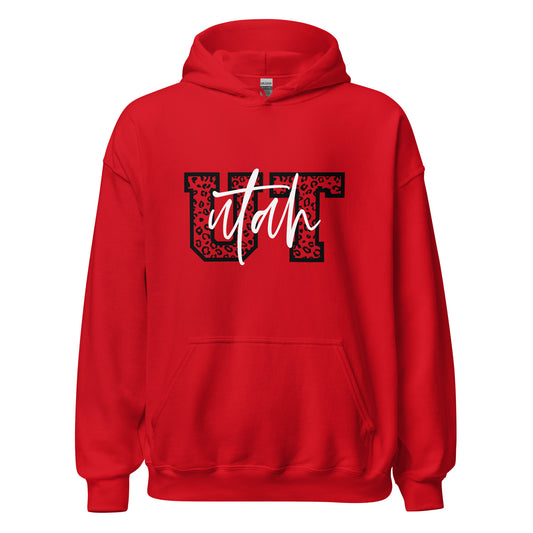 Utah Leopard Unisex Hoodie